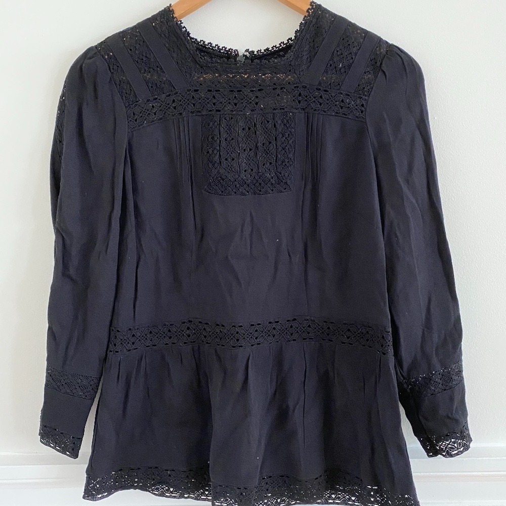 Point Sur Peasant Blouse